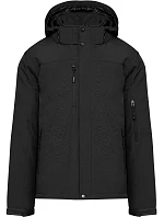 Kariban K 650 Pánská 3-vrstvá softshellová parka s kapucí 20.K650 black Kariban K 650 Pánská 3-vrstvá softshellová parka s kapucí 20.K650 black
