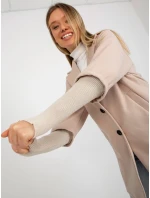 Dámský kabát TW CZ BI 2021799.51 béžová - FPrice