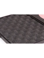 POUZDRO NA RAKETU A 3 MÍČKY NA STOLNÍ TENIS JOOLA ALU ČERNÉ