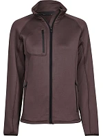 Tee Jays TJ 9101 Dámská strečová fleecová bunda 18.9101 grape