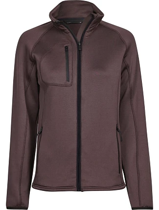 Tee Jays TJ 9101 Dámská strečová fleecová bunda 18.9101 grape