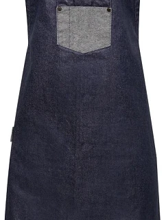 Premier PR 136 Denim zástěra s laclem "Division" 39.0136 indigo denim