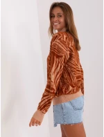 Jumper AT SW 2357.96 světle hnědá