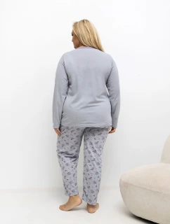 Pyžamo DU PI FP 501.22 šedé