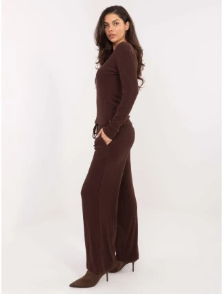 Kalhoty SM SP A1572.16 tmavě hnědé