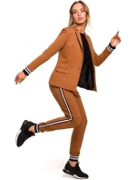 M459 Blejzr s pruhovanými žebrovanými manžetami - černý M459 Blejzr s pruhovanými žebrovanými manžetami - černý