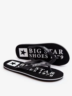 Pánské lehké žabky Big Star LL174444 Černá