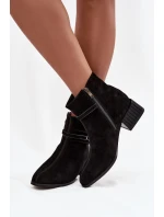 Boty na podpatku  model 220200 Step in style