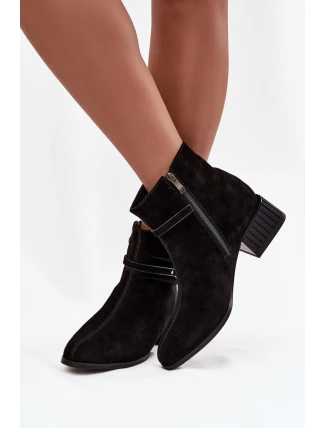 Boty na podpatku  model 220200 Step in style