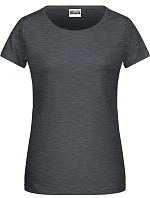 Daiber 8007 Dámské tričko z bio bavlny 02.8007 black heather