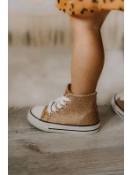 Dětské vysoké tenisky Růžové zlato Catrina