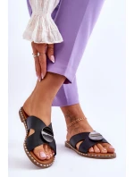 Dámské ploché podpatky černé Kenley Dámské ploché podpatky černé Kenley