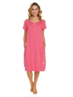 Dámská těhotenská košile 4348 coral - Doctornap Dámská těhotenská košile 4348 coral - Doctornap