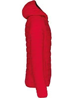 Kariban K 6110 Lehká pánská prošívaná bunda s kapucí 20.6110 red Kariban K 6110 Lehká pánská prošívaná bunda s kapucí 20.6110 red