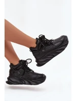 Dámské tenisky Přírodní kůže GOE SS2N4036 Černé Dámské tenisky Přírodní kůže GOE SS2N4036 Černé