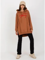 Mikina VI BL 335.25X světle hnědá Mikina VI BL 335.25X světle hnědá