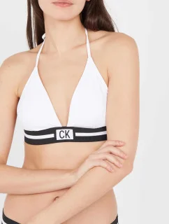Vrchní díl plavek KW0KW00907-YCD bílá - Calvin Klein