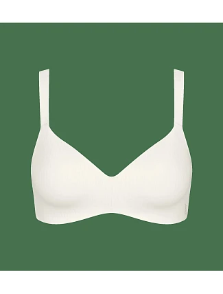 sloggi ZERO Feel Pure THE UP TShirt Bra - Silk White - SLOGGI Silk White - SLOGGI sloggi ZERO Feel Pure THE UP TShirt Bra - Silk White - SLOGGI Silk White - SLOGGI