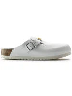 Birkenstock dámské žabky Boston ESD white natural leather medical narrow (0061378) dámské Birkenstock dámské žabky Boston ESD white natural leather medical narrow (0061378) dámské