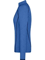 Daiber JN 497 Dámské funkční tričko s dlouhým rukávem 02.0497 blue melange/navy Daiber JN 497 Dámské funkční tričko s dlouhým rukávem 02.0497 blue melange/navy