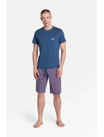 Pyžamo Zeroth 38364-59X Námořnická modrá - Henderson Pyžamo Zeroth 38364-59X Námořnická modrá - Henderson
