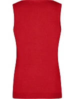 Daiber JN 656 Dámská svetrová vesta s výstřihem do V 02.0656 red Daiber JN 656 Dámská svetrová vesta s výstřihem do V 02.0656 red