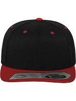 Flexfit 110 6 panelová kšiltovka "Fitted Snapback" 55.0110 black/red