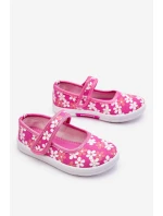 Dětské balerínky v květech růžove Noah
