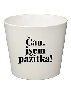 ČAU, JSEM PAŽITKA! - malý květináč 