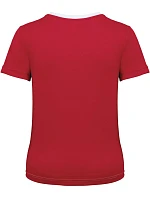 Kariban ProAct PA 4015 Dámské kontrastní sportovní tričko 20.4015 white/red