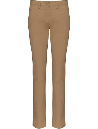 Kariban K 741 Dámské chino kalhoty 20.K741 camel Kariban K 741 Dámské chino kalhoty 20.K741 camel