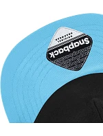 Beechfield B 615 Dětská 5 panelová kšiltovka "Snapback" 53.0615 black/surf blue Beechfield B 615 Dětská 5 panelová kšiltovka "Snapback" 53.0615 black/surf blue
