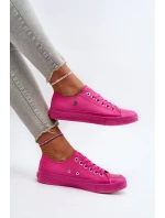 Klasické dámské tenisky Big Star NN274290 Fuksie