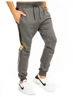 Pánské tmavě šedé tepláky FashionStreet UX2722