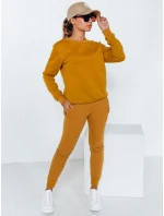 Dámský teplákový komplet FITT camel FashionStreet AY0505