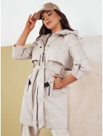 Dámská přechodná bunda parka NOLES šedá FashionStreet TY4279