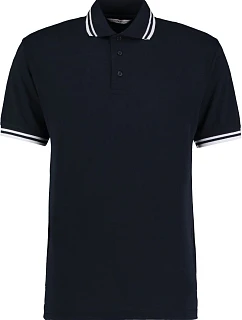 Kustom Kit KK 409 Pánské kontrastní piqué polo 43.0409 navy/white