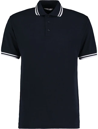 Kustom Kit KK 409 Pánské kontrastní piqué polo 43.0409 navy/white Kustom Kit KK 409 Pánské kontrastní piqué polo 43.0409 navy/white