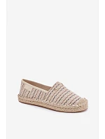 Dámské espadrilky Wrangler 20261079.97H Béžové Dámské espadrilky Wrangler 20261079.97H Béžové