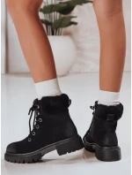 Dámské zateplené trapery černé FashionStreet ZY1292 Dámské zateplené trapery černé FashionStreet ZY1292