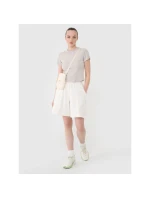 Dámské tričko z žebrovaného úpletu 4F 4FRSS25TTSHF2696-83S