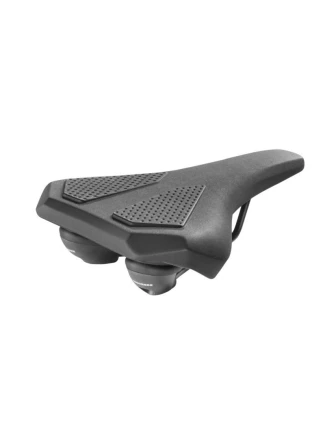 CORVETTA Elstomerové sedlo černá ocel