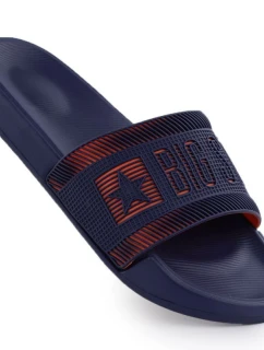 Pánské plážové žabky k bazénu navy blue Big Star RR174A052