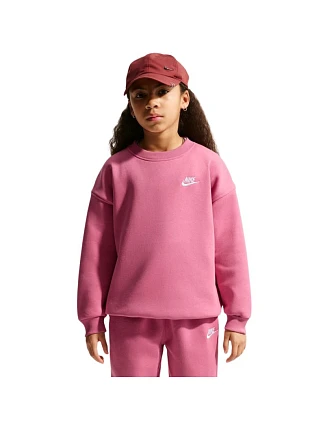 Dětská mikina Nike Sportswear Club Fleece Pink FD2923 641 Dětská mikina Nike Sportswear Club Fleece Pink FD2923 641