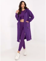 Sada EM KMPL 851.86P tmavě fialová