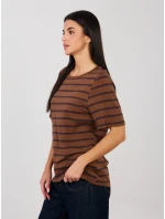 Tričko RV TS A1087.74 hnědé Tričko RV TS A1087.74 hnědé