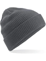 Beechfield B 50N Pletená čepice z bio bavlny 53.0050 graphite grey Beechfield B 50N Pletená čepice z bio bavlny 53.0050 graphite grey