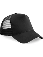 Beechfield B 640 5 panelová Trucker kšiltovka 53.0640 black/black Beechfield B 640 5 panelová Trucker kšiltovka 53.0640 black/black