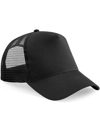 Beechfield B 640 5 panelová Trucker kšiltovka 53.0640 black/black Beechfield B 640 5 panelová Trucker kšiltovka 53.0640 black/black