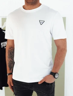 FashionStreet pánské základní bílé tričko RX5440